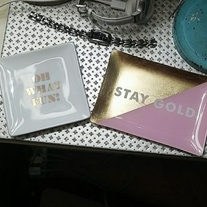 Two jewelry trays